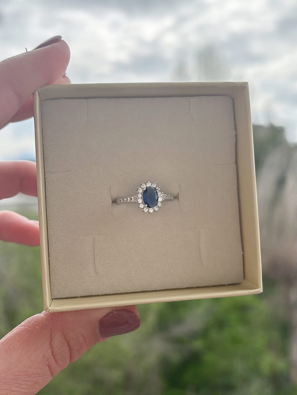 Anello Kate mezza veretta