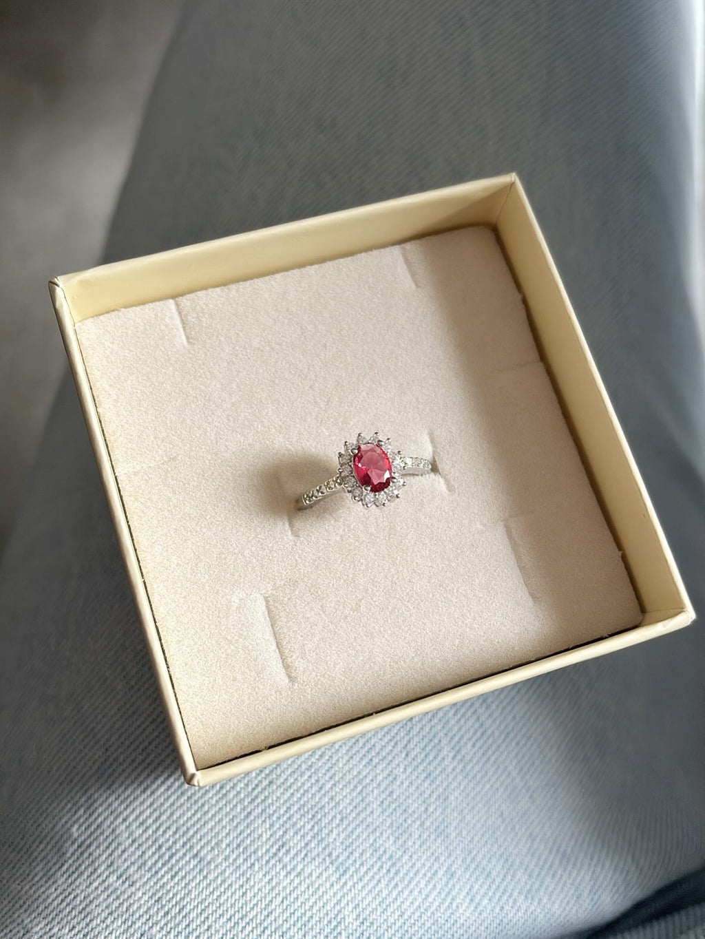 Anello Kate mezza veretta