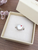 Anello chevalier cuore