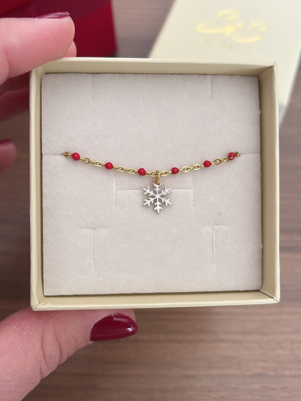 Bracciale fiocco di neve