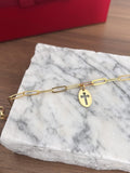 Bracciale croce forata