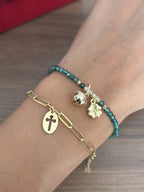 Bracciale croce forata