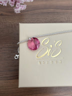 Bracciale microsfere con cristallo