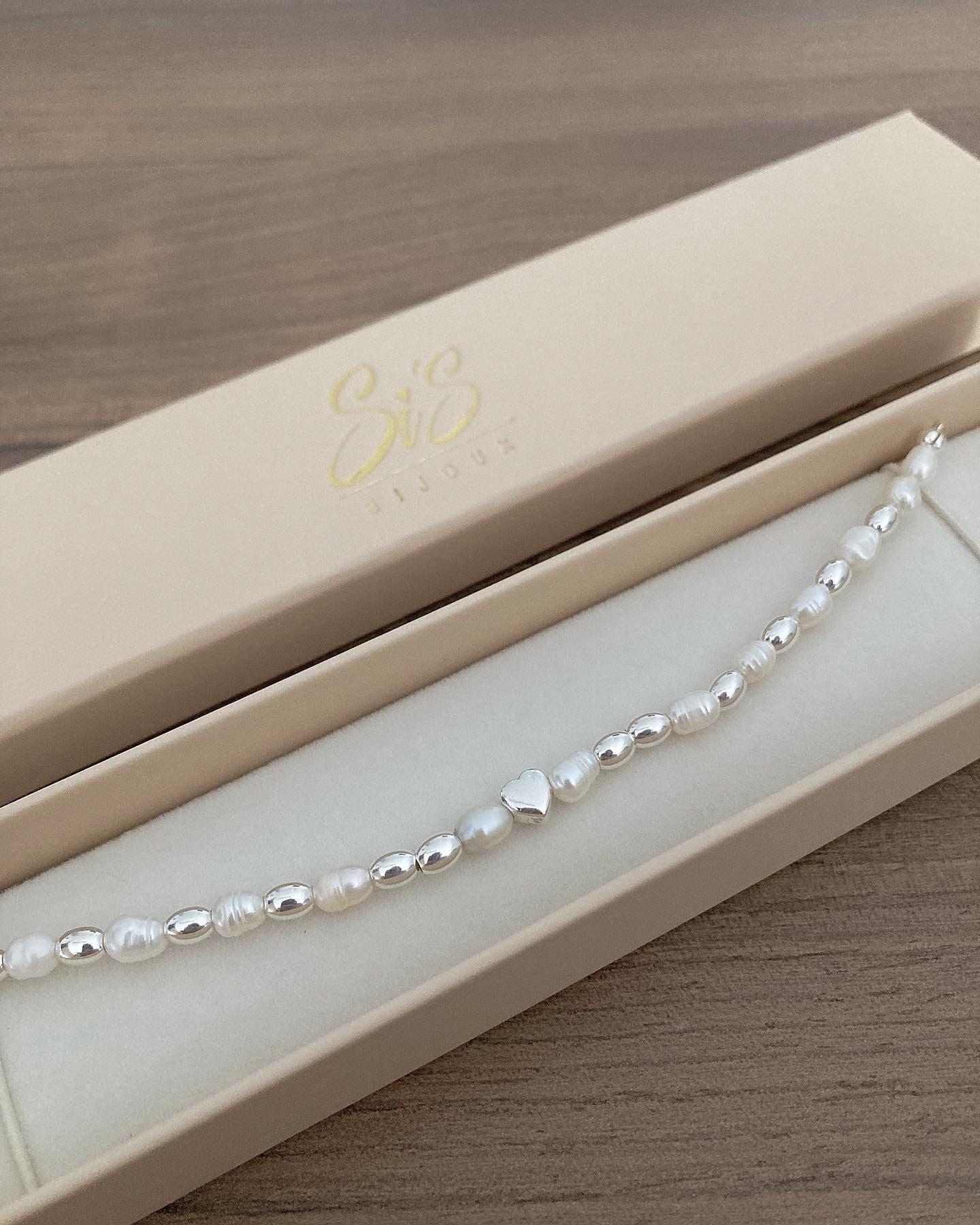 Bracciale la perla del cuore