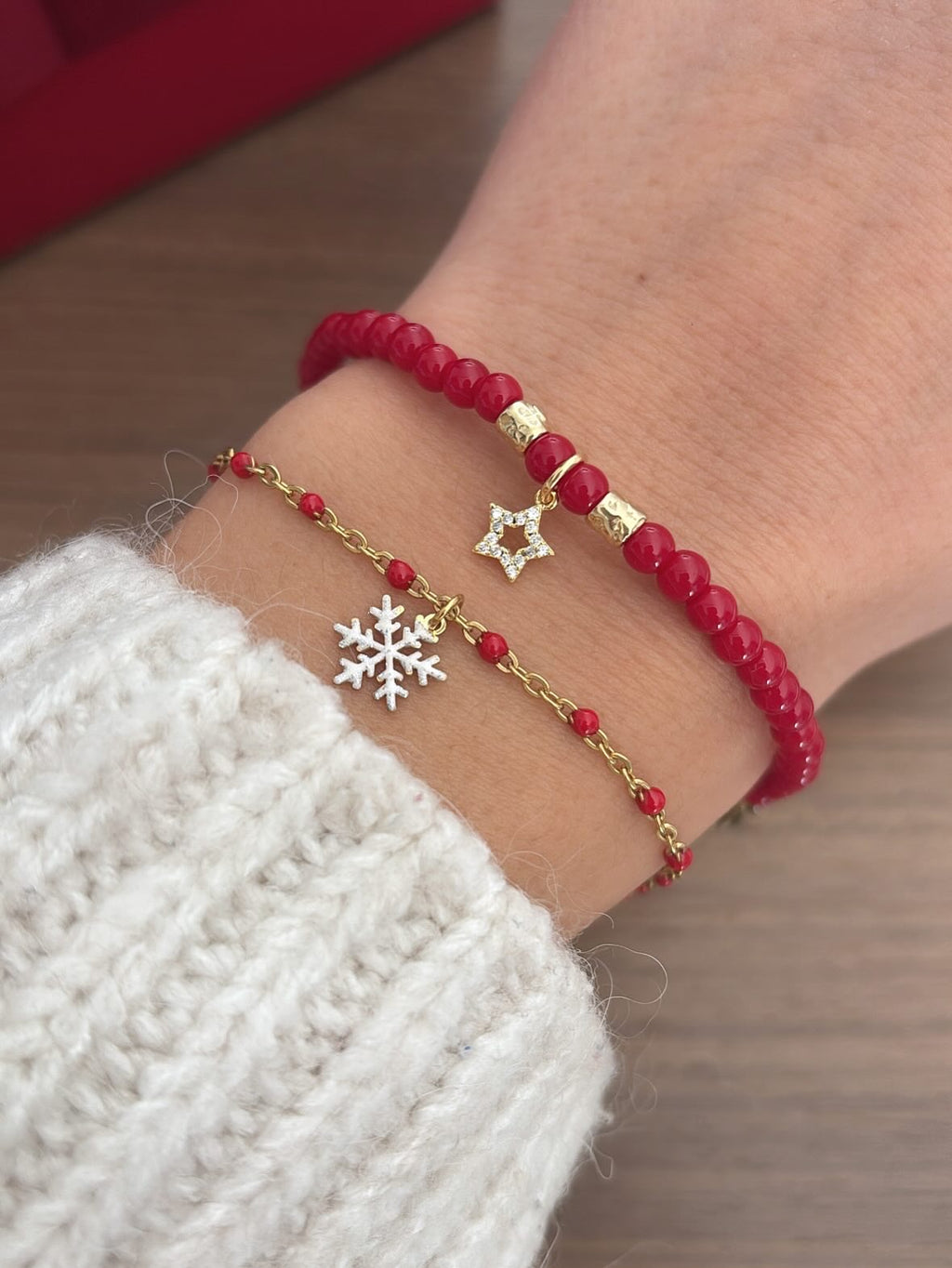 Bracciale fiocco di neve