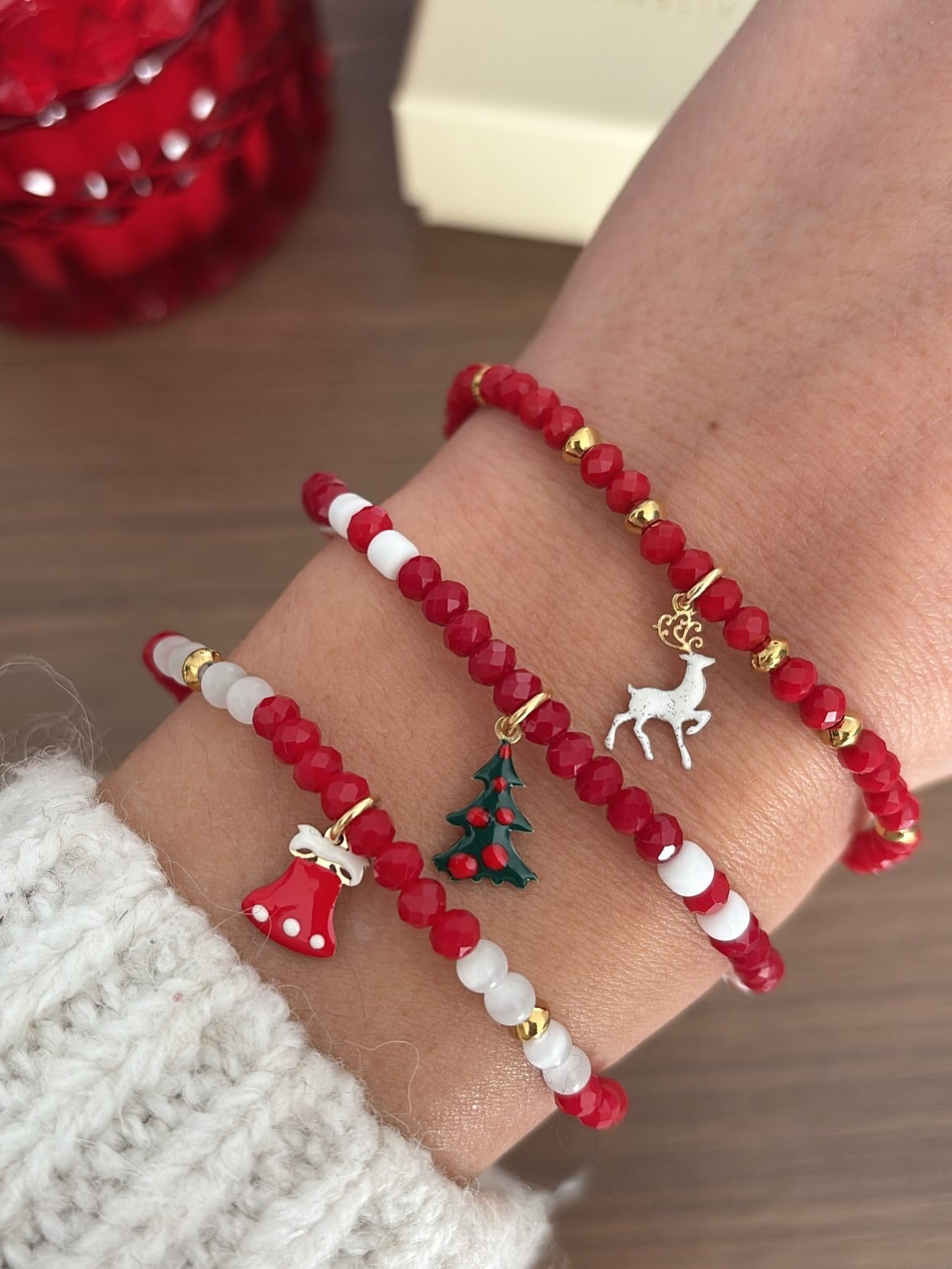 Bracciali luci di Natale