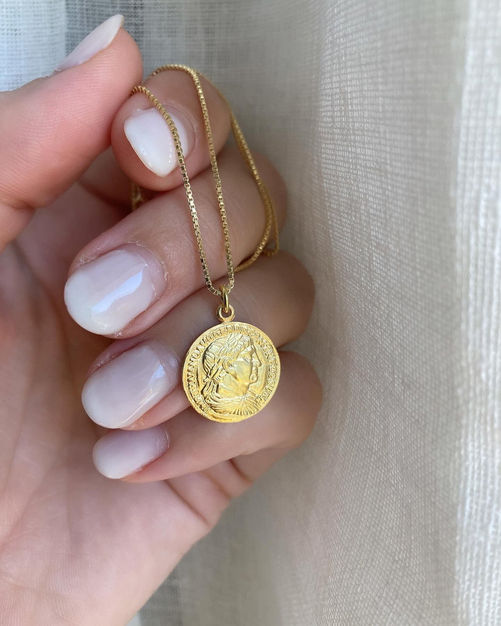 Collana moneta portafortuna