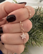 Collana bacchetta magica zirconta