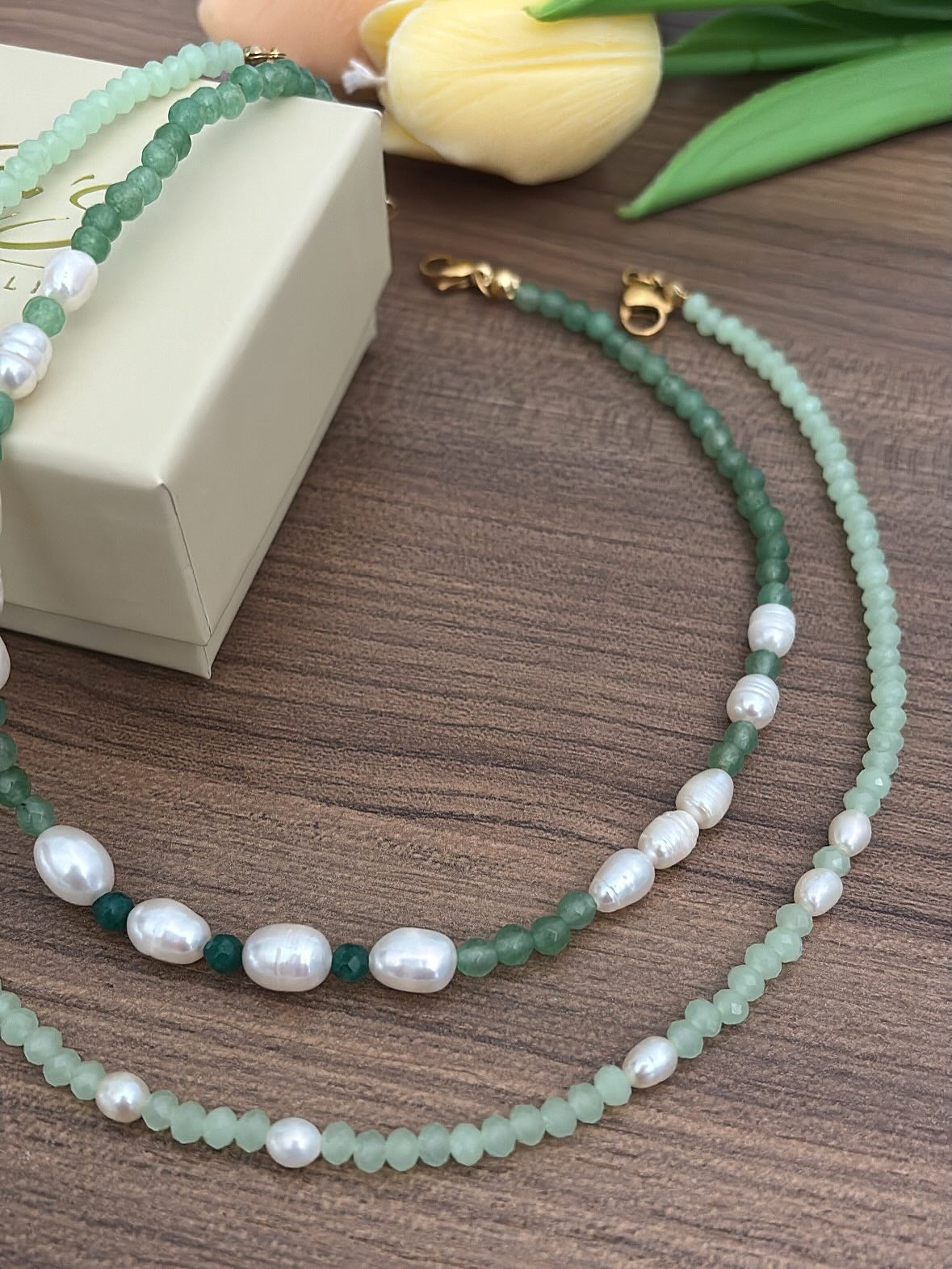 Collana il cristallo e la perla