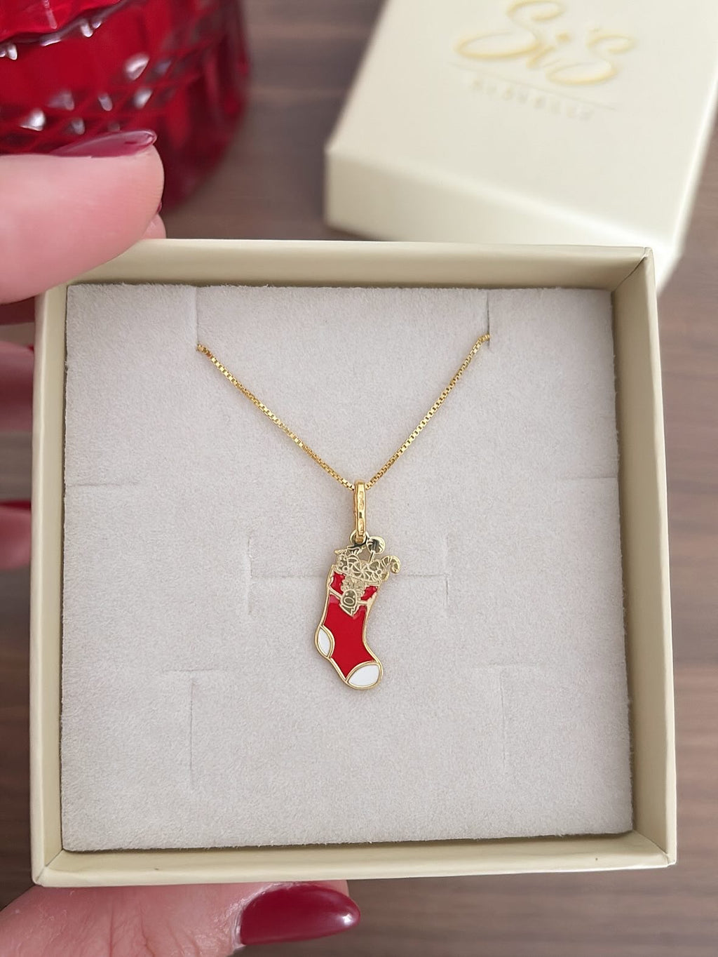 Collana calza nataliza