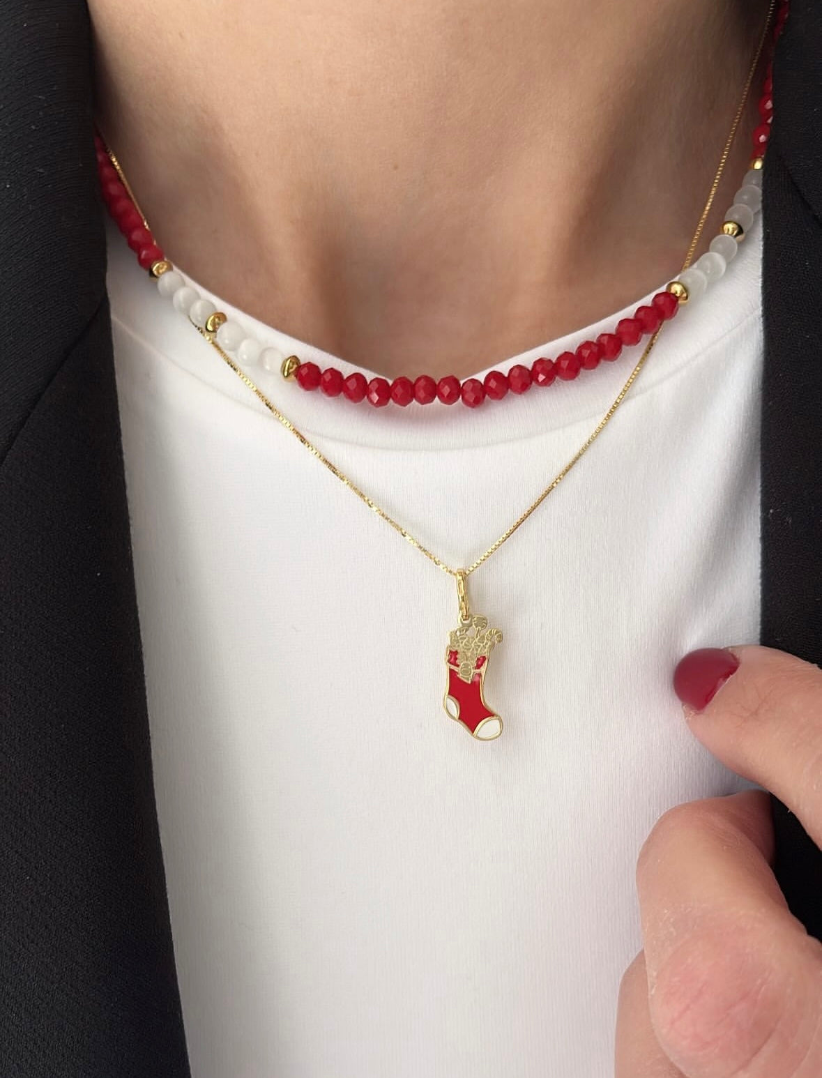 Collana calza nataliza