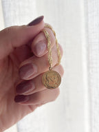 Collana moneta portafortuna