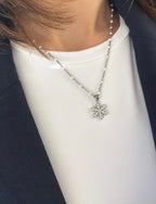 Collana fiocco di neve grande