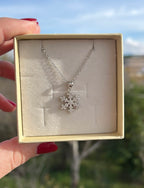 Collana fiocco di neve grande