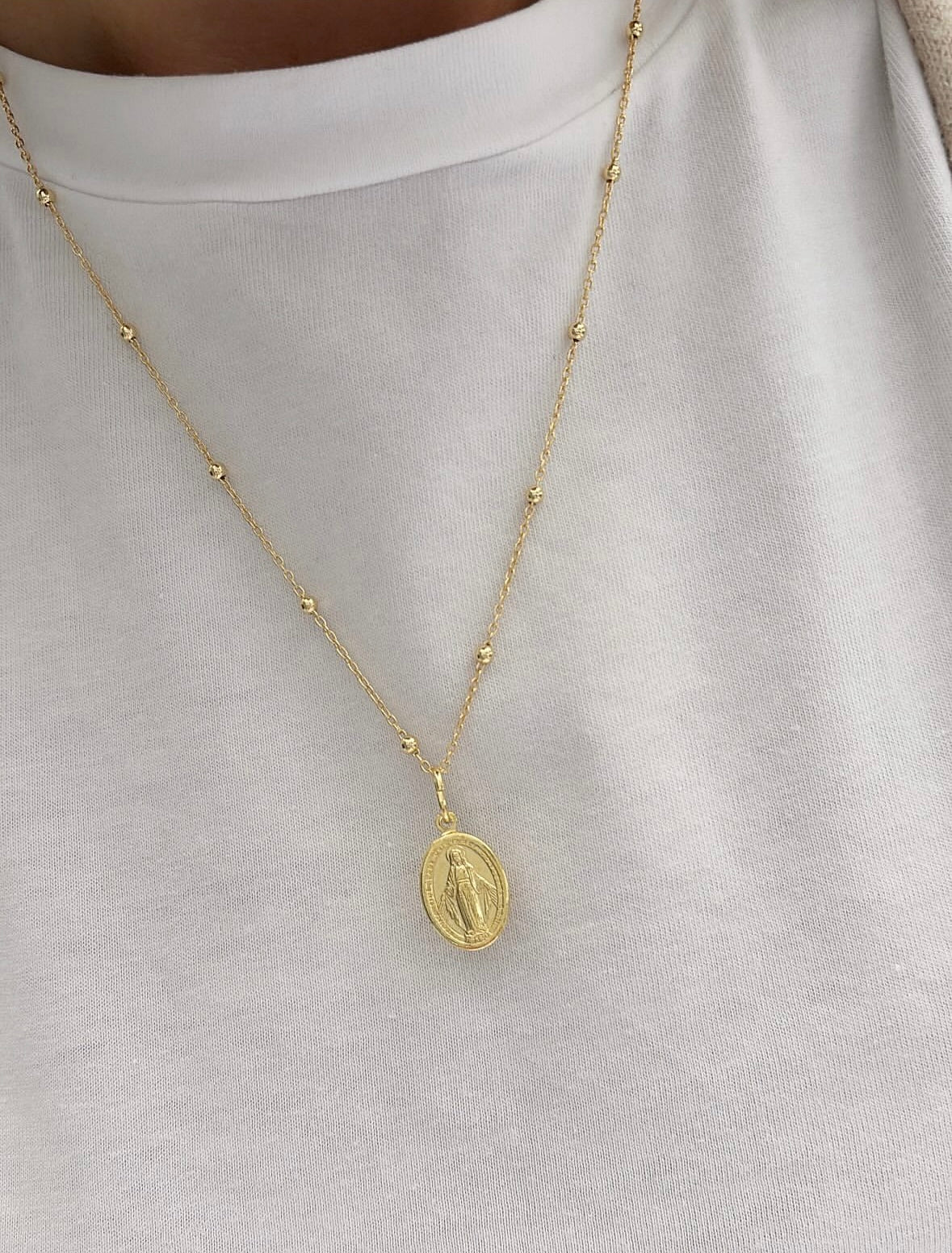 Collana medaglia miracolosa