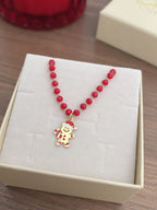 Collana omino di pan di zenzero