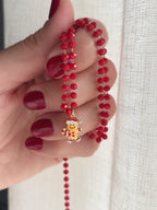 Collana omino di pan di zenzero