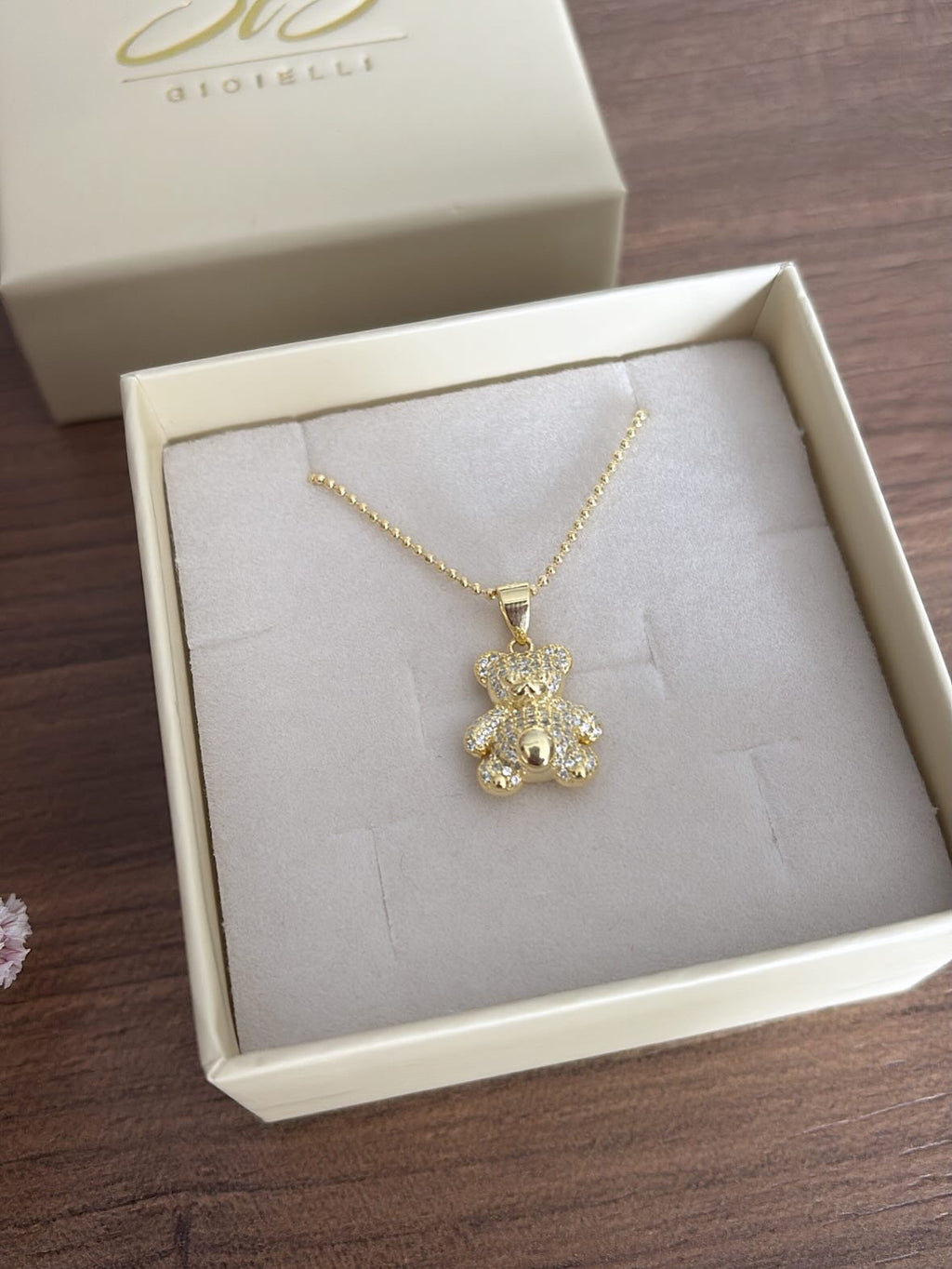 Collana orsacchiotto (gold)