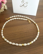 Collana perline barocche