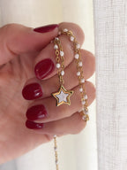 Collana stella madreperla