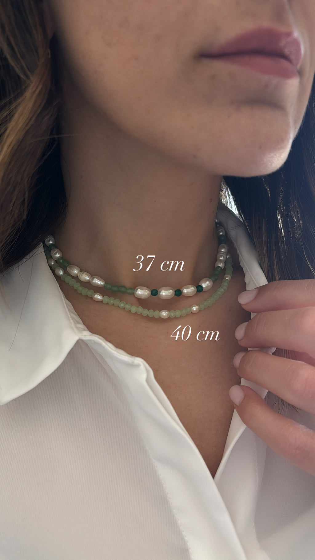 Collana il cristallo e la perla