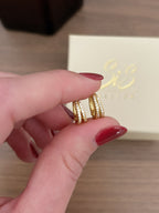 Cerchietti due file di zirconi