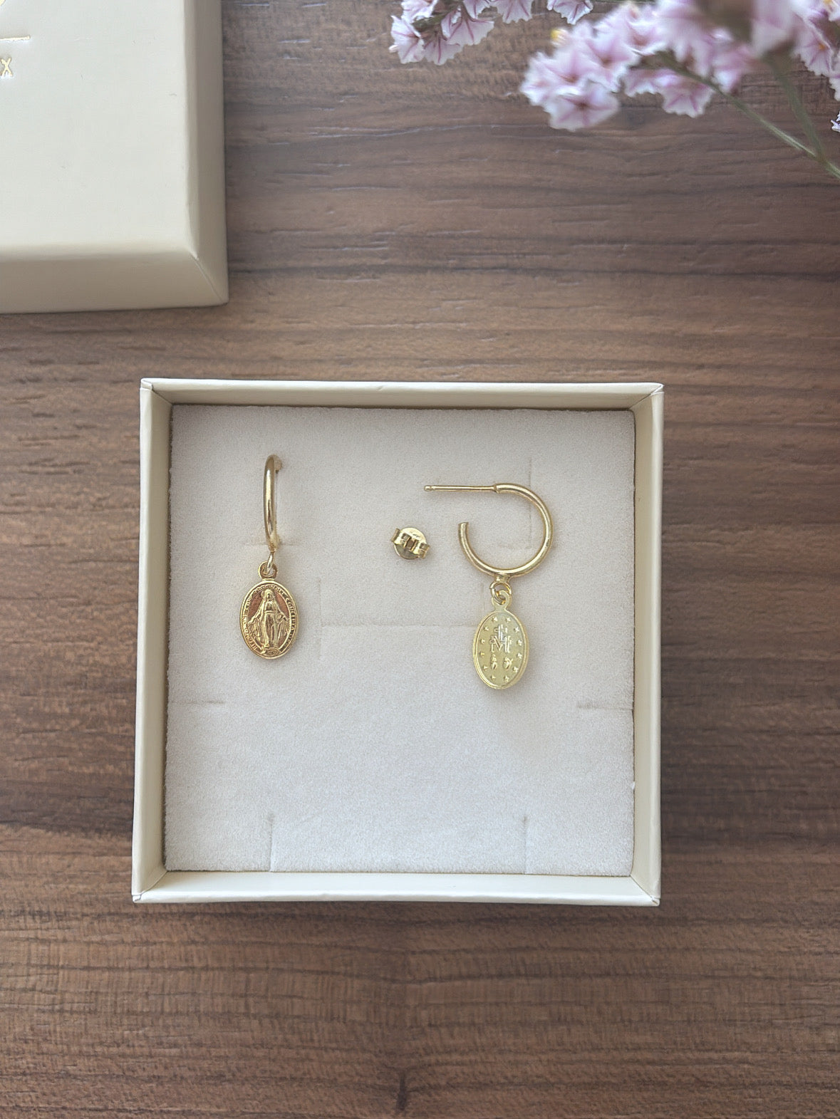 Cerchietti filo medaglia miracolosa