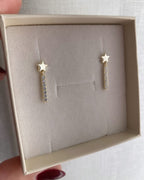 Orecchini stella cometa