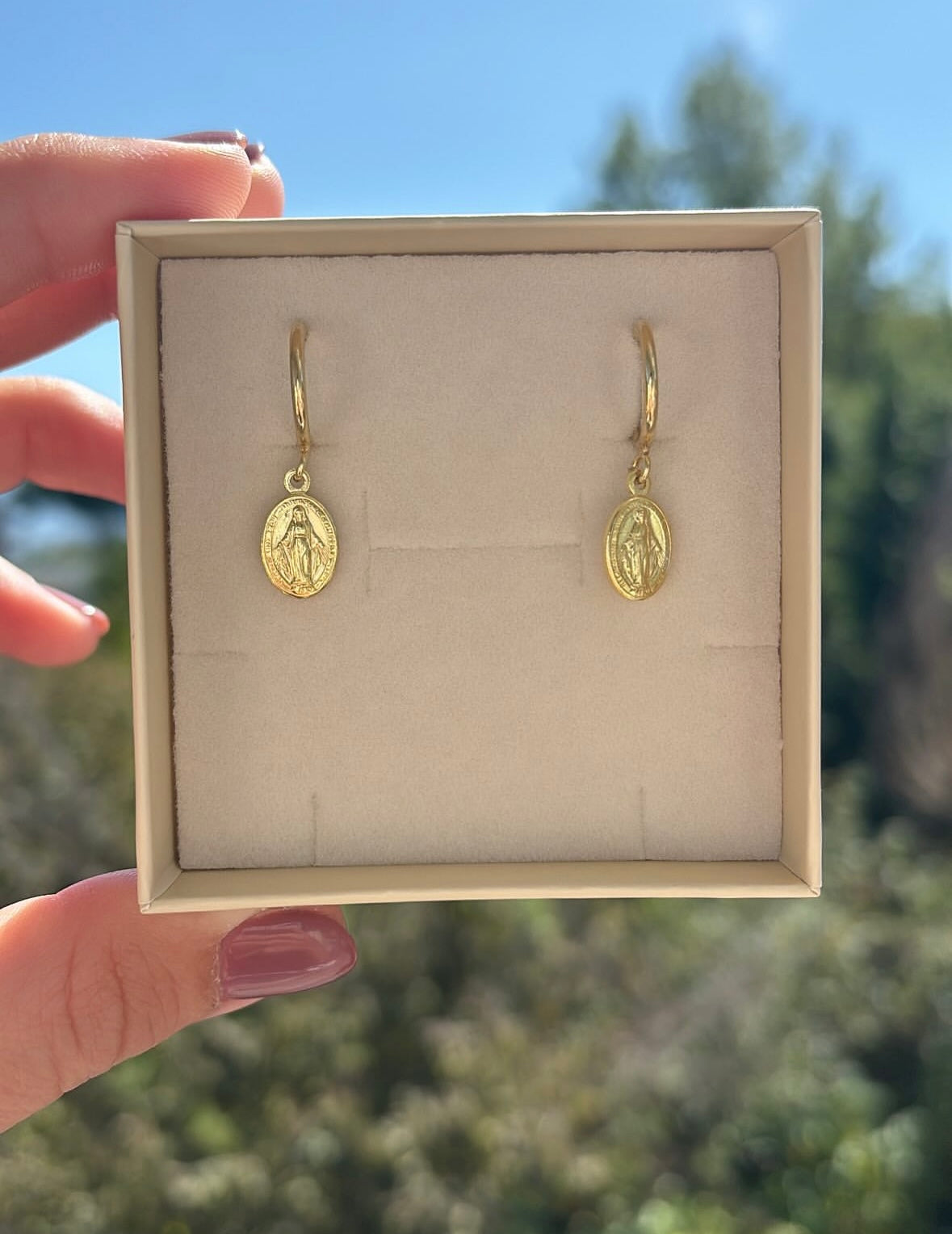 Cerchietti filo medaglia miracolosa