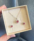 Collana cuoricino incorniciato