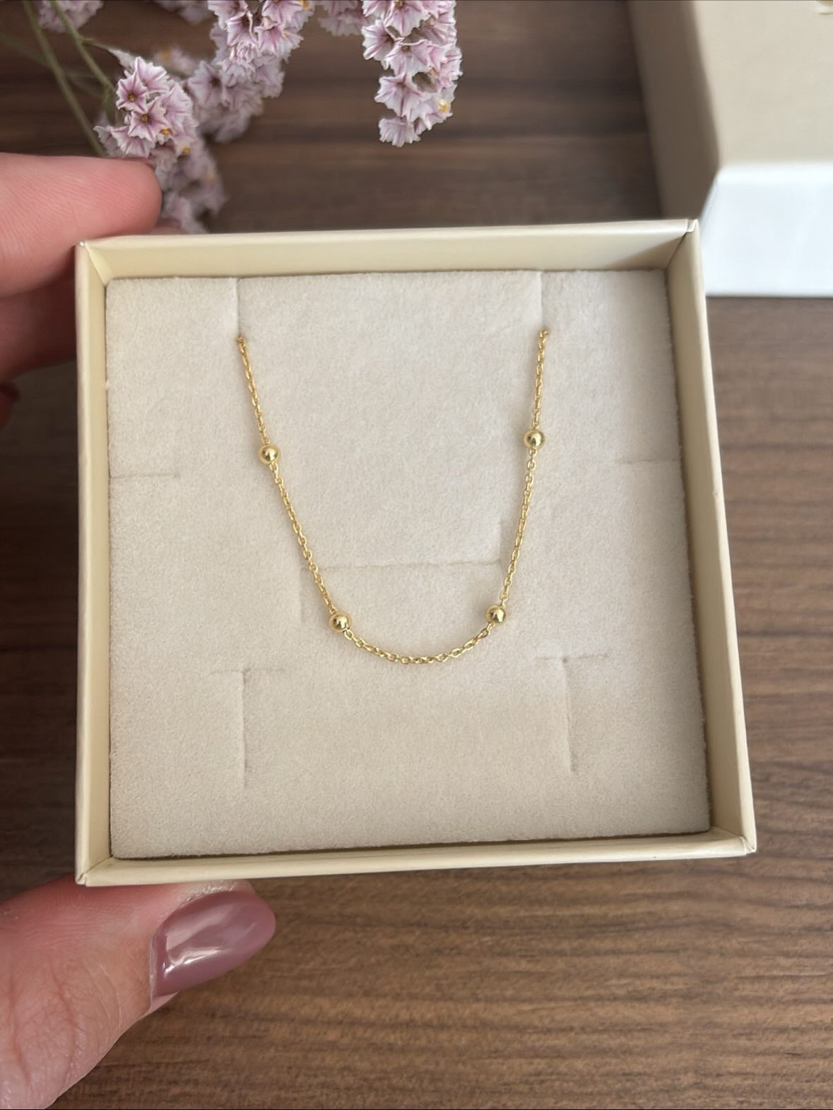 Catenina Palline alternate