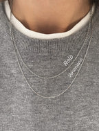 Collana stella grande bombata