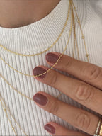 Catenina Sfere diamantate