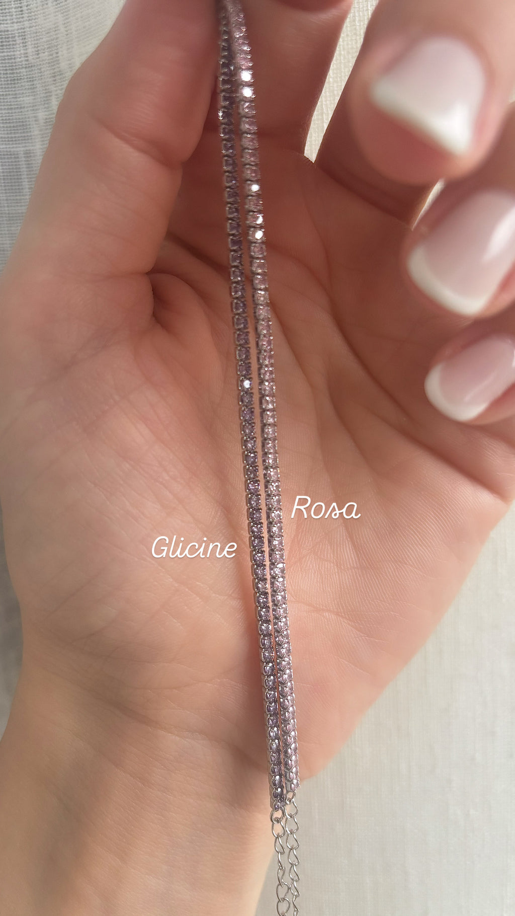 Bracciale tennis 2 mm