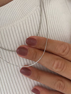 Collana fiocco di neve piccolo